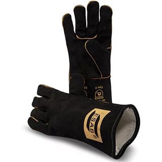 Luva Para Soldador Mig Heavy Duty Black Esab