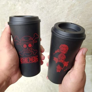 Copo Bucks One Piece Com tampa de café Personalizado