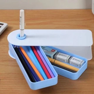Gaveta Adesiva Porta Canetas Sob A Mesa Escritório Home Office