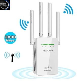 Amplificador repetidor de sinal wifi wireless 300mbps tp-link tplink wi fi  wi-fi repeater router Internet antenna rede sem fio