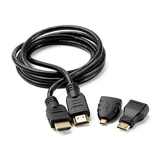 Cabo HDMI 3 EM 1 Micro/Mini HDMI 1.5m - KAP-HATV