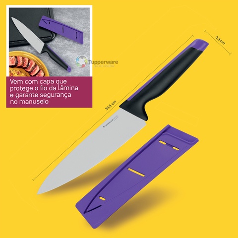 Faca do Chef Tupperware Importada | Shopee Brasil