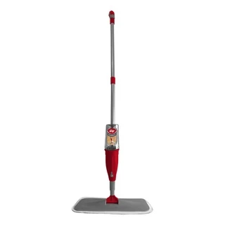 Vassoura Mop Wap Spray Com Reservatório Cinza E Vermelho