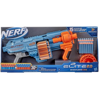 Arma Lançadora de dardos Tipo Nerf fit Vermelho 4 dardos Hero