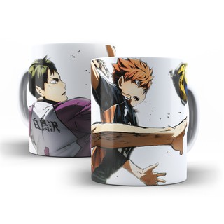 Caneca Haikyuu Nome Personalizado Promoção Volei Anime