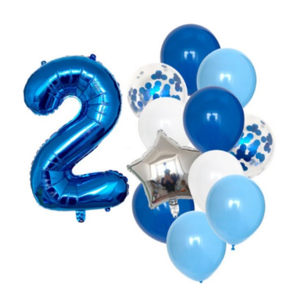 Balão Metalizado Numero 2 Azul na Black Friday 2025 | BuscaProdutos