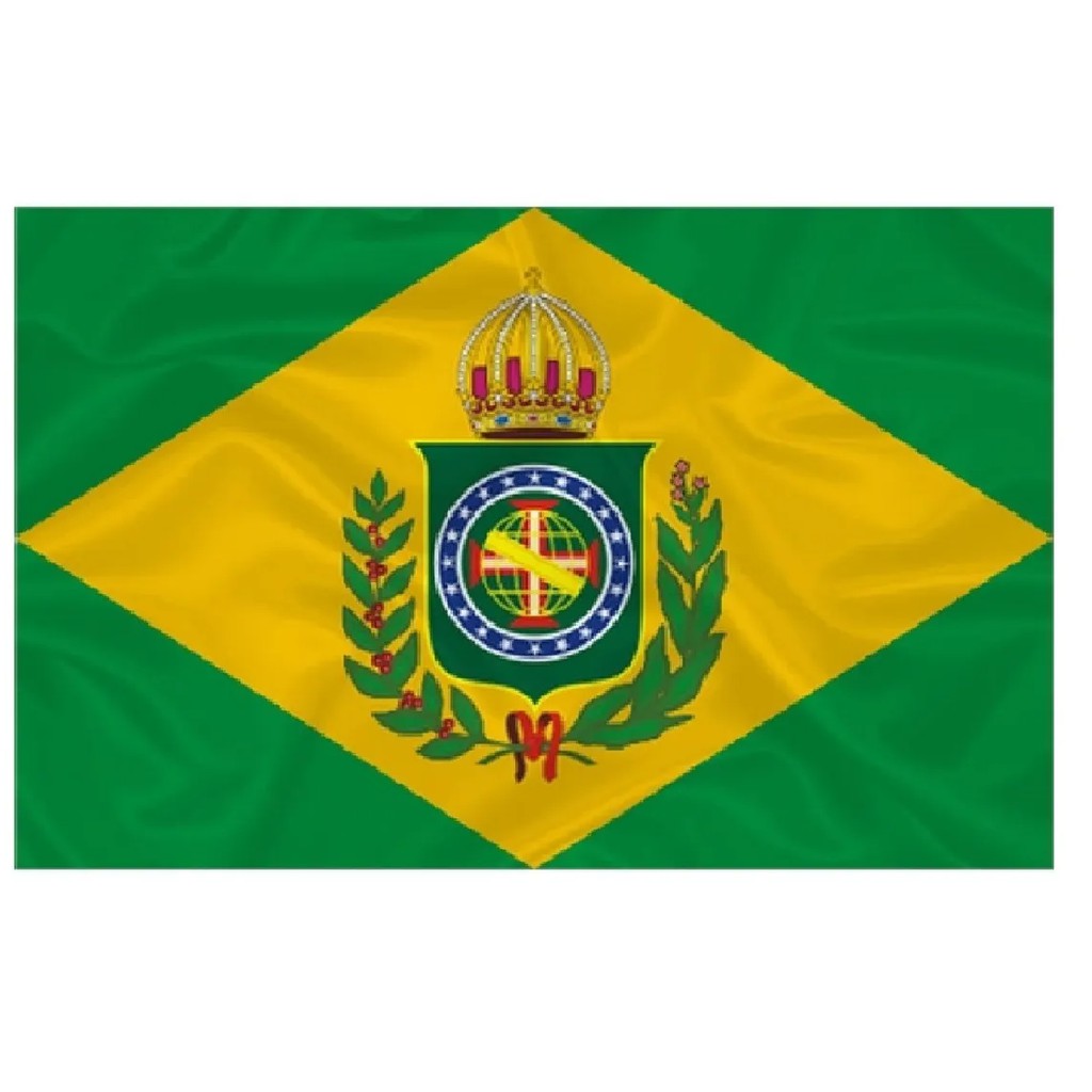 bandeira Brasil monarquia Imperio monarca 1,40x1,00