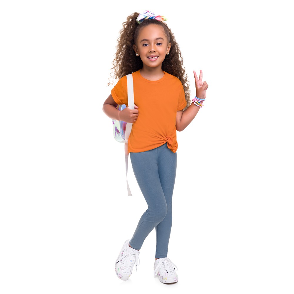 Calça Legging Jeans Infantil Juvenil Menina Roupa de Criança