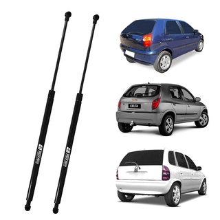 Par Amortecedor de Porta Malas Corsa Hatch 1994 a 2002 Celta 2000 a 2016 Palio 1996 a 2007