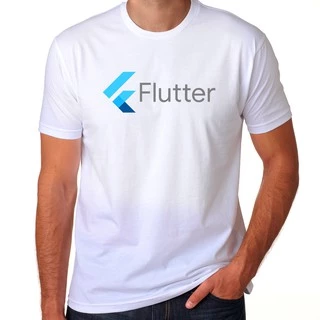 Camiseta Flutter TI Informática Programador