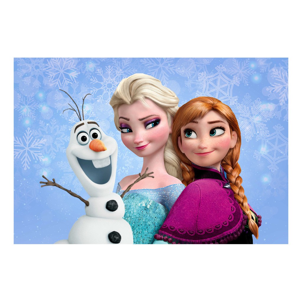 Painel Em Tecido Retangular Frozen | Shopee Brasil
