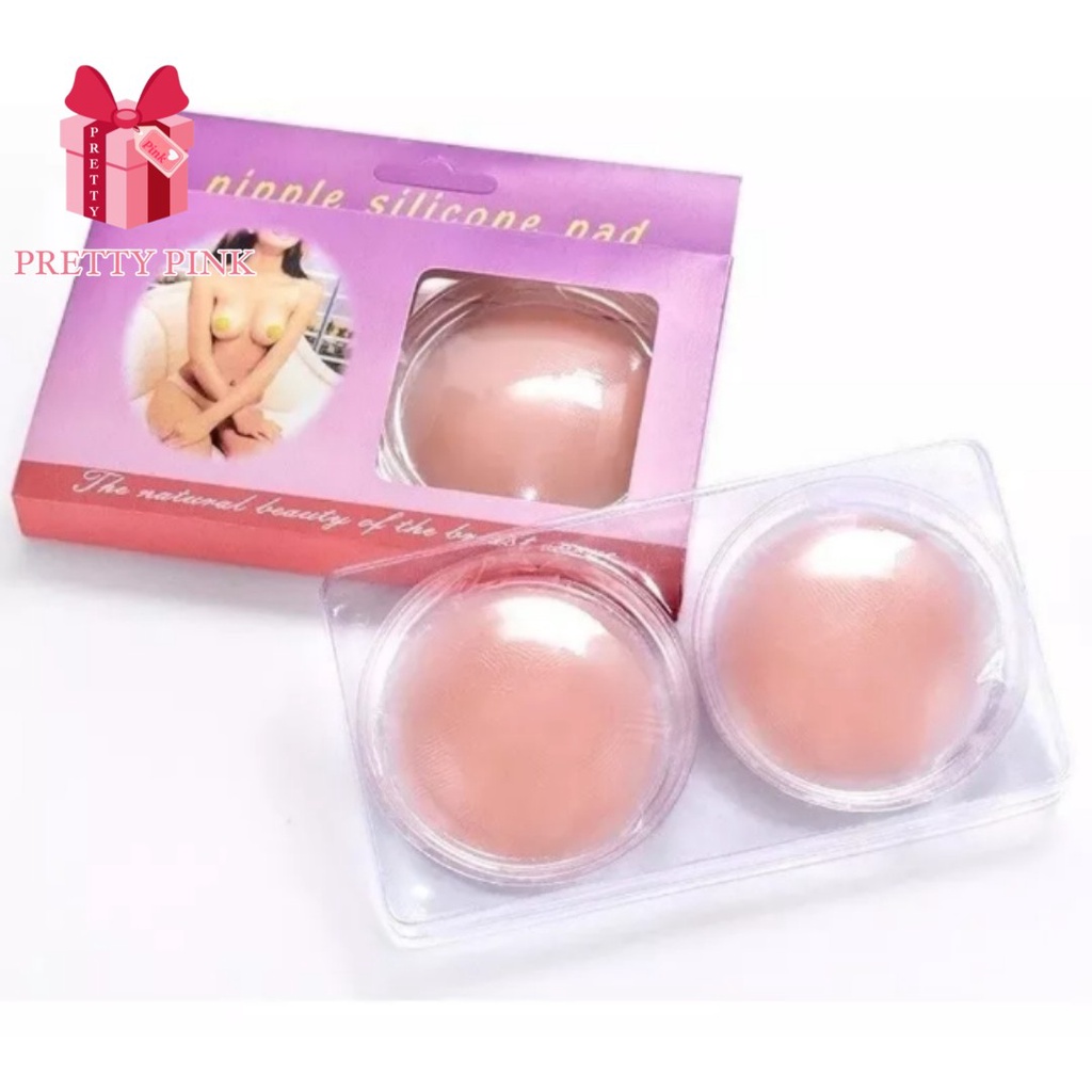Protetor Tapa Mamilos Silicone Adesivo Reutilizável 1 Par