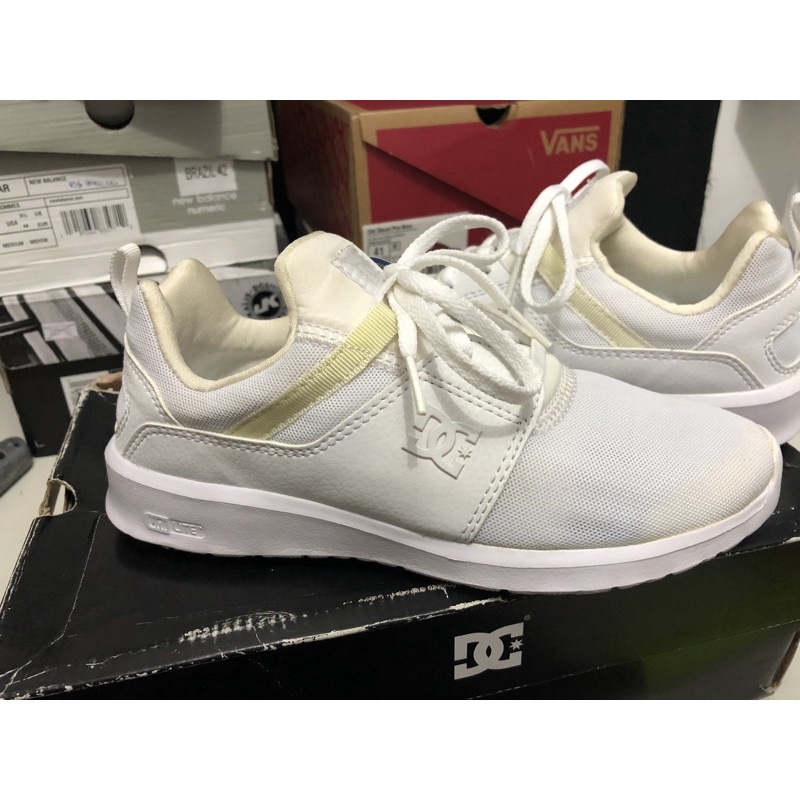 Tenis dc hot sale heathrow branco