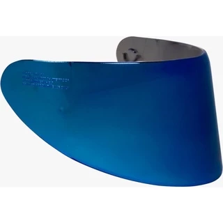 Viseira Capacete Axxis V18B Azul Espelhada 2mm Original