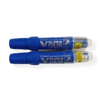 Marcador Permanente Pilot Super Color Azul