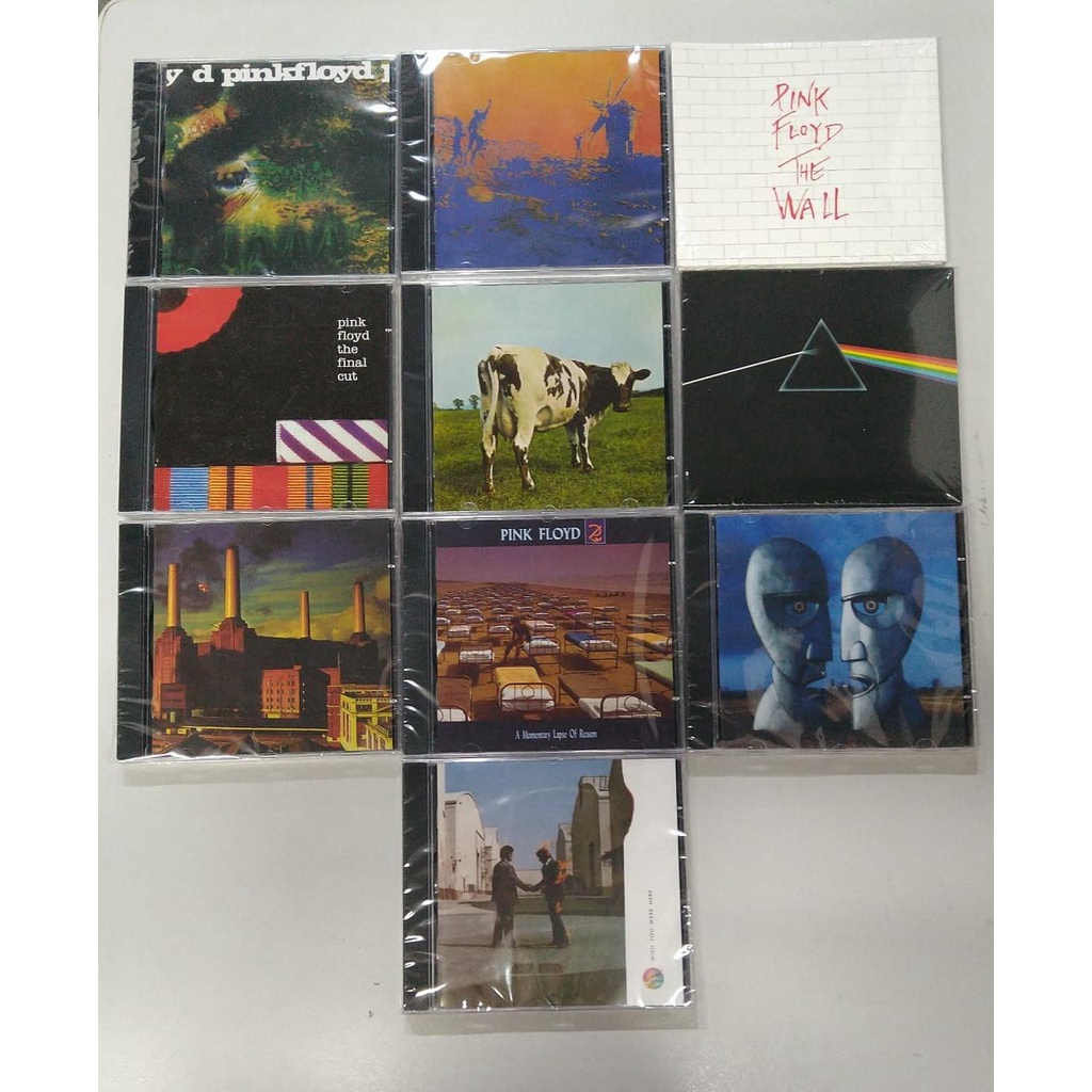 Kit 10 Cds Pink Floyd | Shopee Brasil