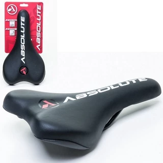 Selim MTB - Absolute Nero Microfibra (Preto/Branco)