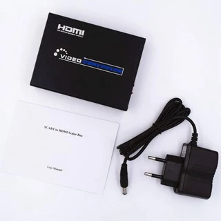 Conversor Rgb Scart Para Hdmi Upscaler 1080p
