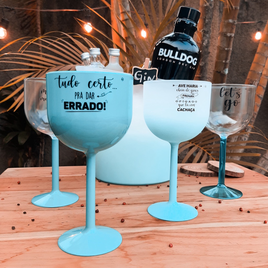 Ta A De Gin Personalizada Com Nomes Ou Frases Ml Degrad De Diversas Cores Shopee Brasil