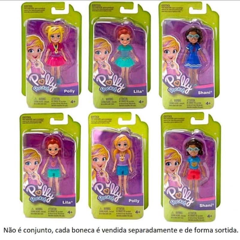 Preços baixos em Mattel Boneca Polly Pocket Bonecas de Metal e