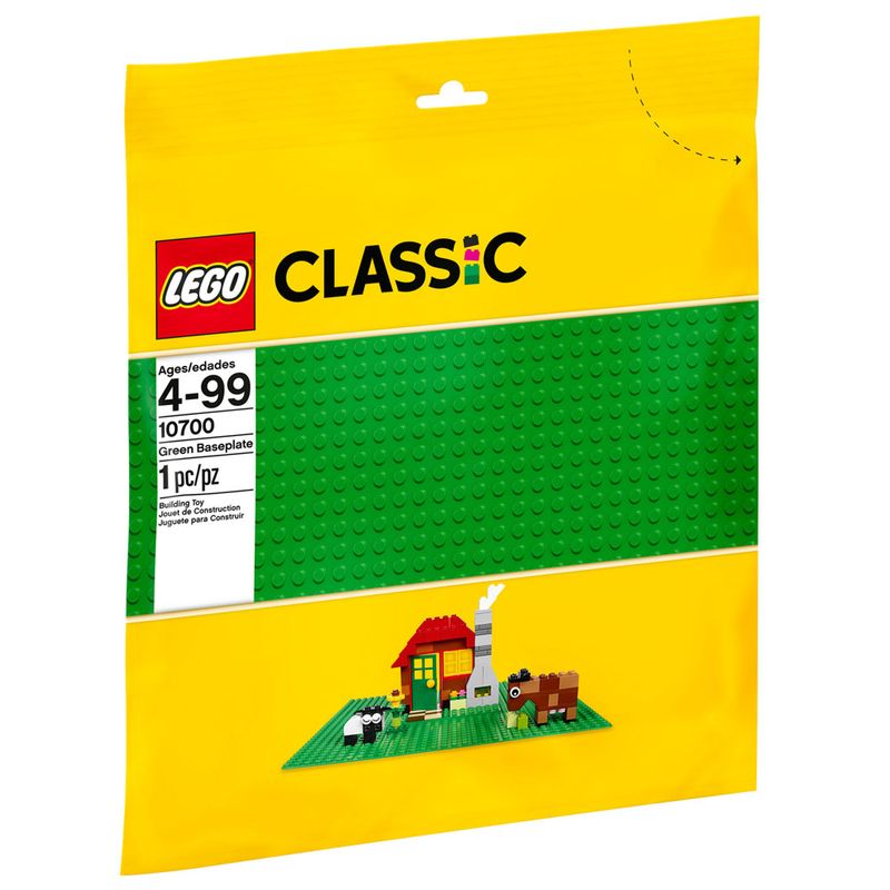 Lego Classic Base Placa Verde Jogo Original 10700 25x25cm