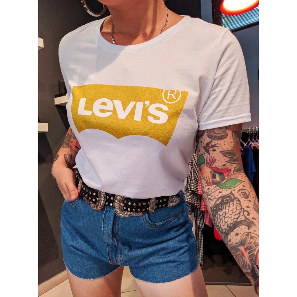 Camisa best sale levis feminina