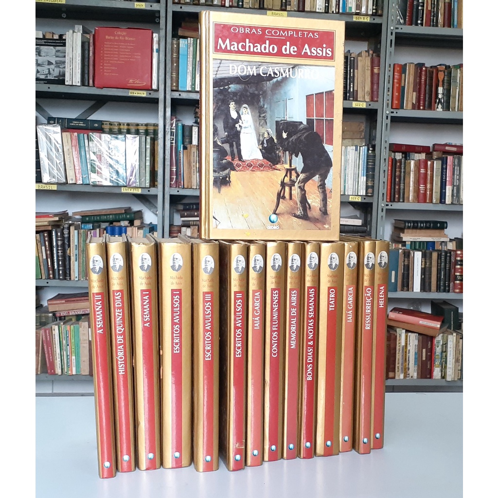 Obras completas de Machado de Assis - Diversos títulos em suas capas ...