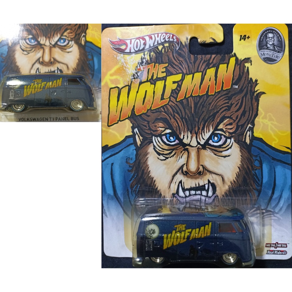 Hot Wheels Cultura pop - Volkswagen T1 Panel Bus - The Wolfman