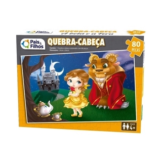 Jogo Quebra Cabeça Os denfensores Infantil com 100 Peças - Shop