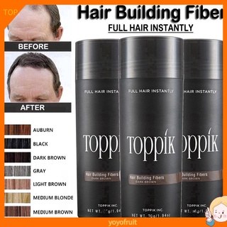 YoYo 27.5g Instant Thickening Hair Loss Building Fibers Applicator Styling Powder