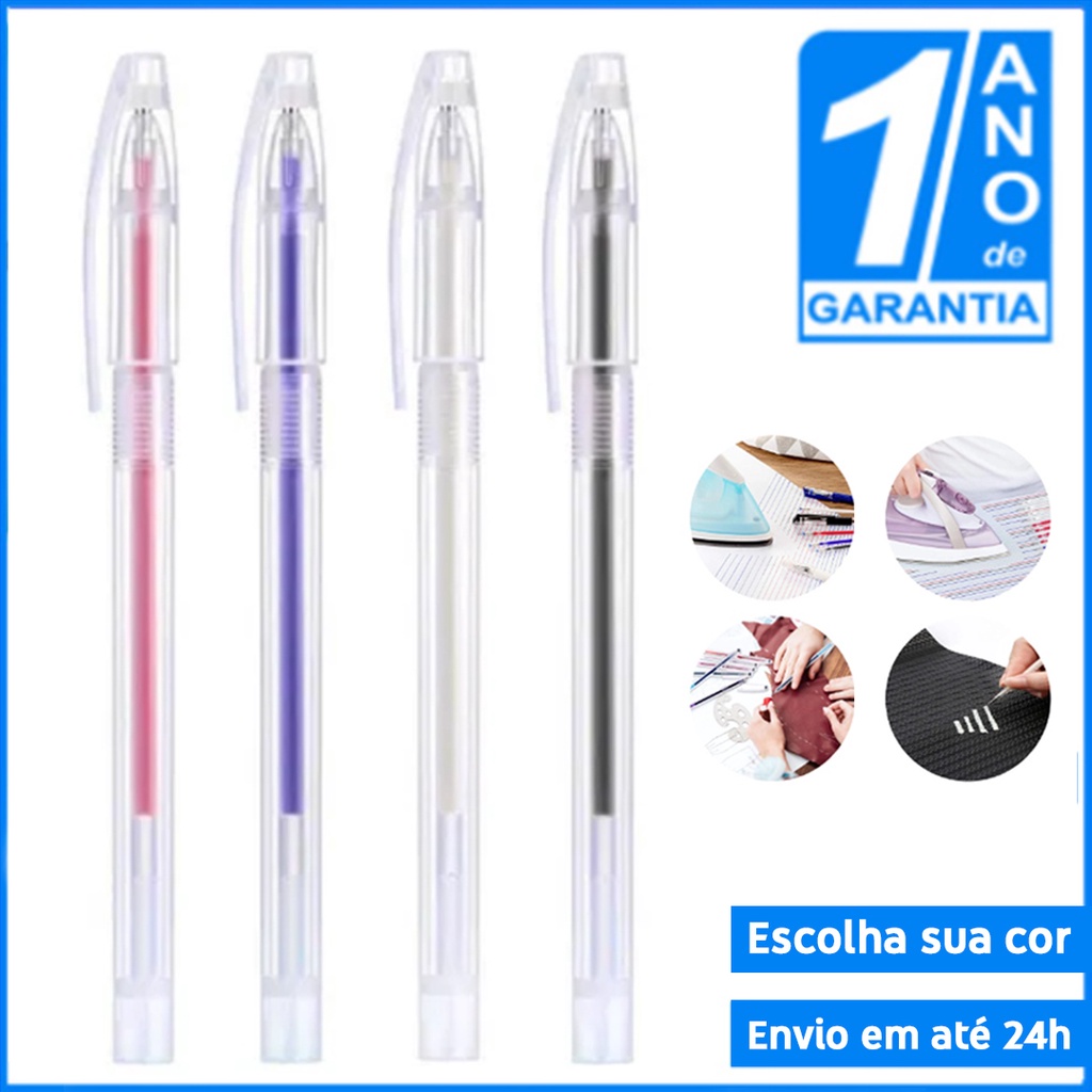 Caneta Mágica Fantasminha para Marcar Tecidos + Refis(Marca e Apaga)
