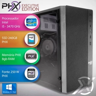 Pc Computador Phx Executive | Intel | I5 | 8gb | Ssd 240gb