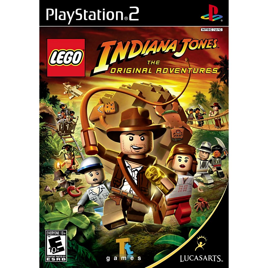 LEGO Indiana Jones The Original Adventures jogo playstation ps2