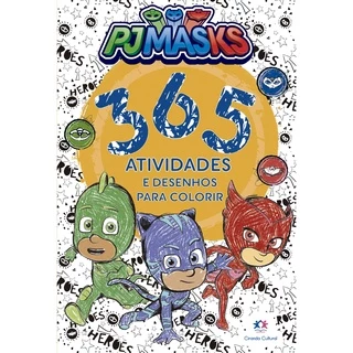 PJ Masks - 365 atividades e desenhos para colorir