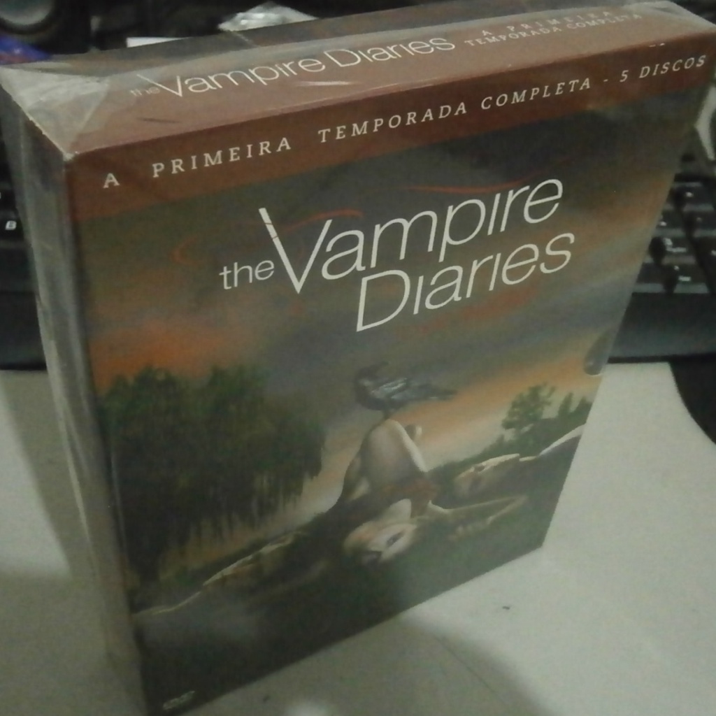 Box Blu-ray 1080p full hd Diarios de Um Vampiro (Vampire Diaries) completo  as 8 temporadas