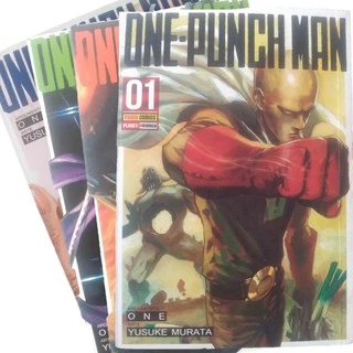 Mangá Hq Gibi One Punch Man Volumes Nº1 ao Nº4 Panini