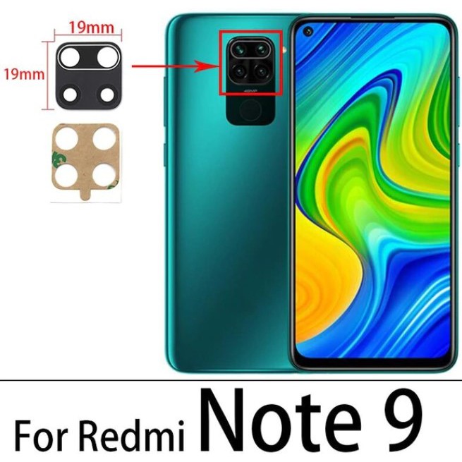 Lente De Vidro Para Câmera Traseira Redmi Note 9 9s 9 Pro Vidro