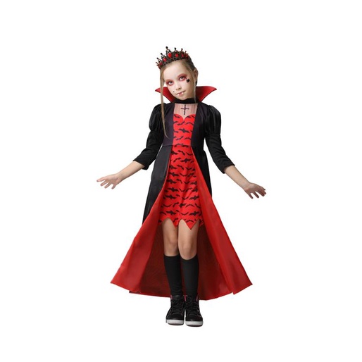 Fantasia Infantil Halloween Vampiro Drácula Luxo Com Capa