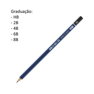 Lapis de Escrever Técnico BRW Sextavado