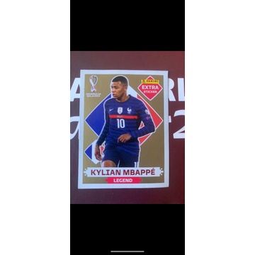 Figurinha Copa do Mundo Qatar 2022 Legend Ouro Kylian Mbappe | Item Info &  Eletro Panini Nunca Usado 76374845 | enjoei