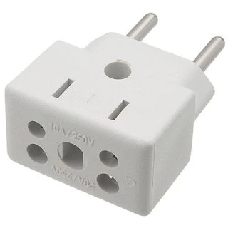 Adaptador Tomada Multiuso Plug Elétrico 10A / 20a Bob Esponja eletrônico