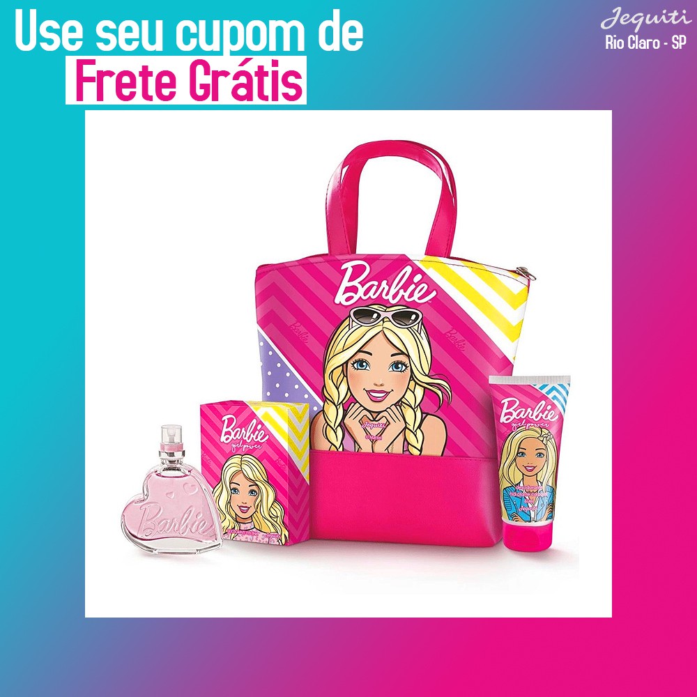 Mini Perfume Infantil Barbie Girl Power Jequiti 25ml