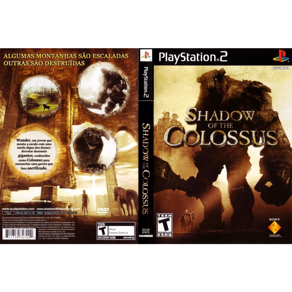 Mídia Física The ICO & Shadow of the Colossus - PS3 é na Dino