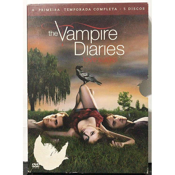 BOX DVD The Vampire Diaries - Love Sucks - A Primeira Temporada ...