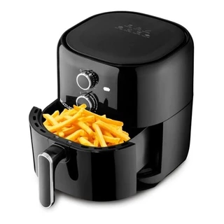 Fritadeira Elétrica Air Fryer Multilaser Gourmet sem Óleo 4,2 Litros 220v Preta CE191
