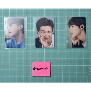 CARDS SAMSUNG OFICIAIS BTS (HOSEOK, SEOKJIN E NAMJOON)