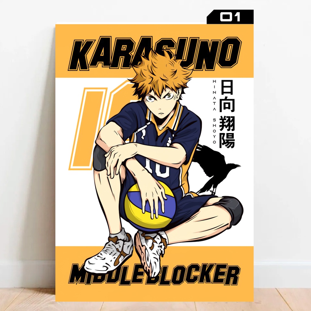 Placa Decorativa Anime Haikyuu Time Karazuno