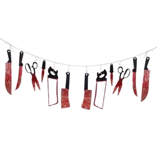 Corda Varal De Faca Para Halloween e Decoração-2.5m