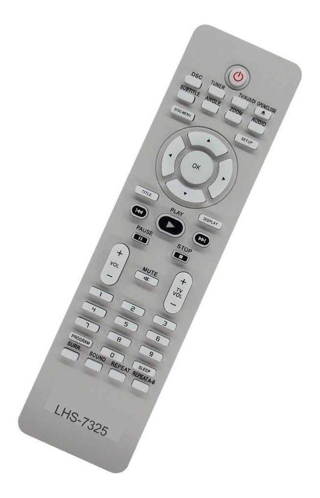 Controle Compatível Com Home Philips Hts-3450 / Hts 3090 REF:02G9