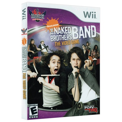 Jogo Nintendo Wii Naked Brothers Band The The Video Game Shopee Brasil